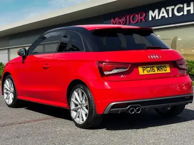 Used Audi A1 S-Line 2016 Red Hatchback