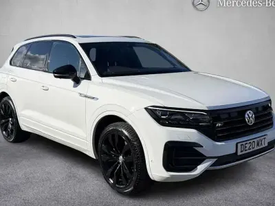 Used VW Touareg Black Edition 286 HP (210 kW) 2020 White SUV