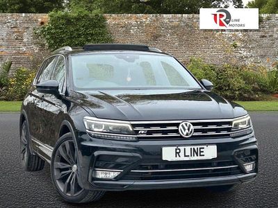 Used VW Tiguan R-line 150 HP (110 kW) 2017 Black SUV