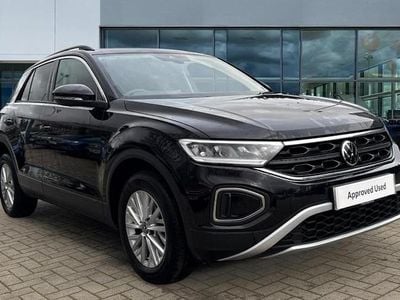 Black Used 2022 VW T-Roc Life SUV | £16,805 (Fair price)