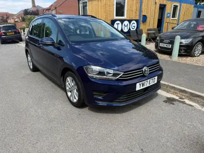 Used VW Golf Sportsvan SE 2017 Blue MPV
