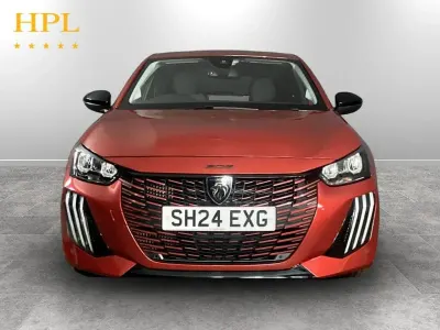 Used Peugeot 208 Allure 100 HP (73 kW) 2024 Red Hatchback