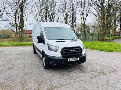 Used Ford Transit 105 HP (77 kW) 2021 White Van