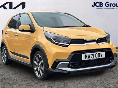 Used Kia Picanto X-Line 66 HP (48 kW) 2021 Yellow Hatchback