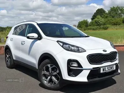 Used Kia Sportage 136 HP (100 kW) 2021 White SUV