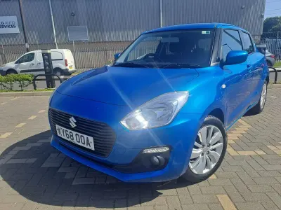 Used Suzuki Swift SZ-T 111 HP (81 kW) 2018 Blue Hatchback