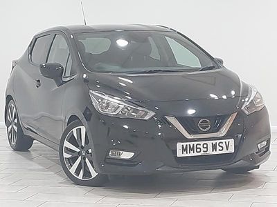 Used Nissan Micra Tekna 117 HP (86 kW) 2019 Black Hatchback