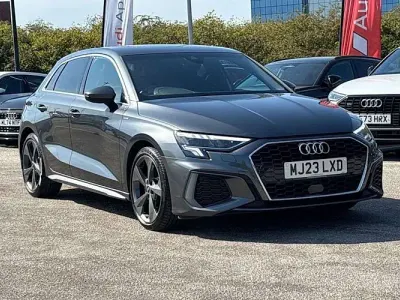 Used Audi A3 Sportback S-Line 150 HP (110 kW) 2023 Grey Hatchback