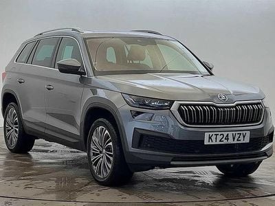 Graphite grey metallic Used 2024 Skoda Kodiaq SE L Executive SUV | £31,705 (Good price)