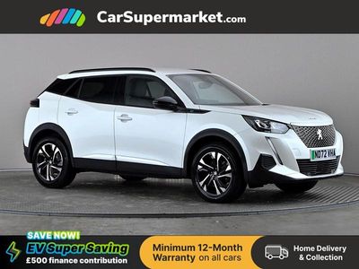 White Used 2022 Peugeot 2008 Allure+ SUV | £13,497 (Fair price)