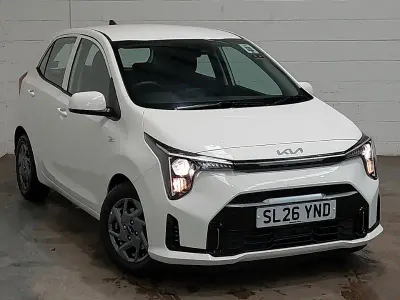 New Kia Picanto 68 HP (50 kW) 2026 White Hatchback