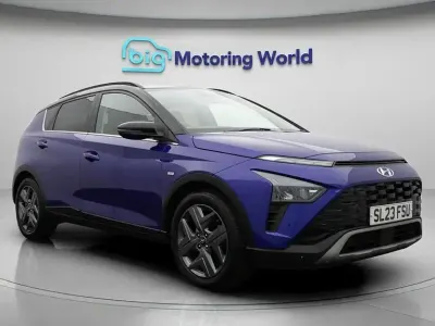 Begagnad Hyundai Bayon Ultimate 100 HK (73 kW) 2023 Blå SUV