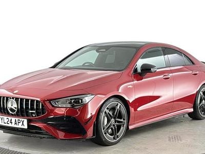 Used Mercedes CLA35 AMG Premium Plus 306 HP (225 kW) 2024 Red Sedan