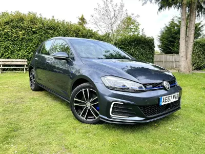 Used VW Golf VII GTE 204 HP (150 kW) 2017 Blue Hatchback