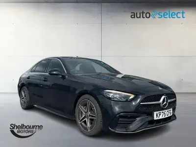Used Mercedes C220 AMG line 2025 Black Sedan
