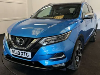 Used Nissan Qashqai Tekna+ 115 HP (84 kW) 2018 Blue SUV