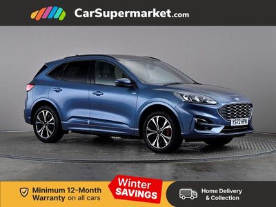 Blue Used 2022 Ford Kuga ST-Line X SUV | £17,897 (Fair price)