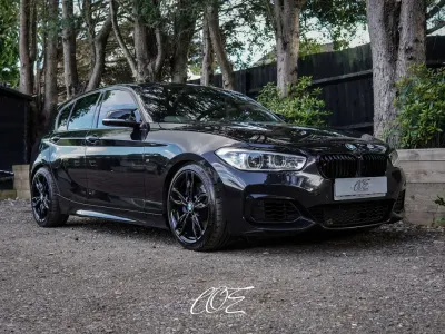 Used BMW M140 M Sport 400 HP (294 kW) 2017 Black Hatchback