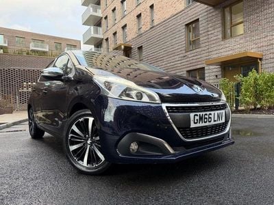 Used Peugeot 208 Allure Premium 2017 Blue Hatchback