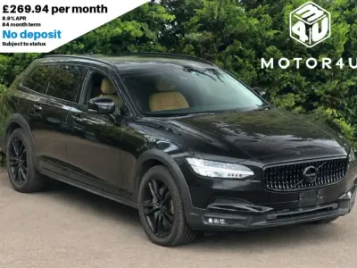 Used Volvo V90 CC Summum 2017 Black Estate