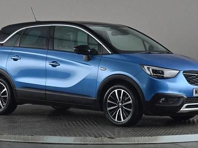 Used Vauxhall Crossland X Elite 83 HP (61 kW) 2019 Blue SUV