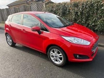 Used Ford Fiesta Zetec 2016 Red Hatchback