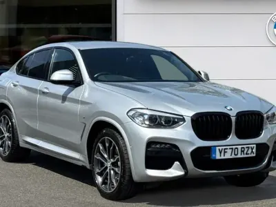 Used BMW X4 M Sport 187 HP (137 kW) 2020 Silver SUV