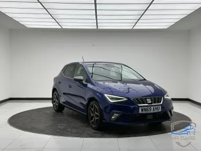 Usado Seat Ibiza XCELLENCE Lux 115 HP (84 kW) 2019 Azul Citadino