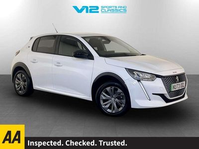 Used Peugeot e-208 Active+ 100 kW (136 HP) 2023 White Hatchback