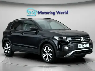 Used VW T-Cross Black Edition 95 HP (69 kW) 2023 Black SUV