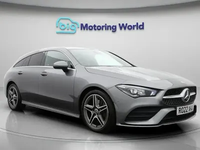 Used Mercedes CLA200 Shooting Brake AMG line 163 HP (119 kW) 2022 Grey Estate