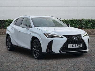 White Used 2023 Lexus UX 250h Sport Line SUV | £26,885 (Expensive)
