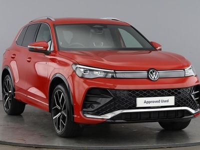 Red Used 2025 VW Tiguan R-line SUV | £34,500 (Expensive)
