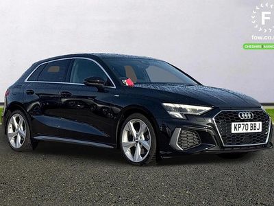 Black Used 2020 Audi A3 Sportback S-Line Hatchback | £20,699 (A bit pricey)