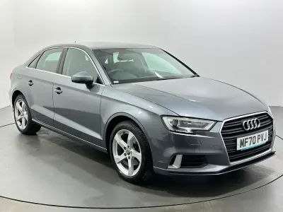 Usado Audi A3 Sport 150 HP (110 kW) 2020 Cinzento Sedan