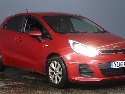 Red Used 2016 Kia Rio Hatchback | £2,990 (Good price)