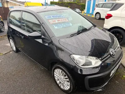 Used VW up! move up! 60 HP (44 kW) 2018 Black Hatchback