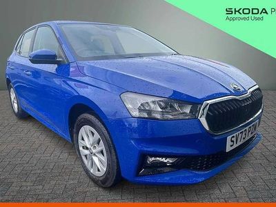 Used Skoda Fabia Comfort 108 HP (79 kW) 2023 Blue Hatchback