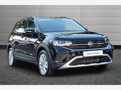 Black Used 2025 VW T-Cross Match SUV | £20,750 (Fair price)