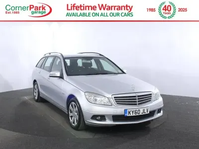 Used Mercedes C220 SE 170 HP (125 kW) 2010 Silver Estate