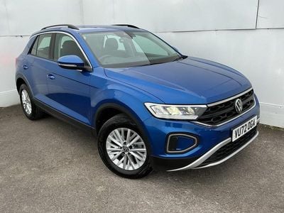 Used VW T-Roc Life 150 HP (110 kW) 2022 Blue SUV