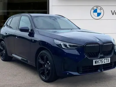 Begagnad BMW X3 M Sport 299 HK (219 kW) 2025 Blå SUV