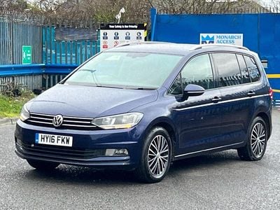 Used VW Touran SE 2016 Blue MPV