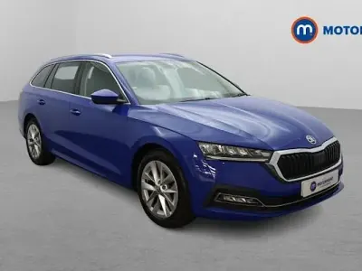 Used Skoda Octavia SE L 150 HP (110 kW) 2022 Blue Estate