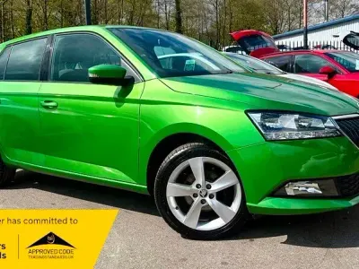 Used Skoda Fabia SE L 2020 Green Hatchback