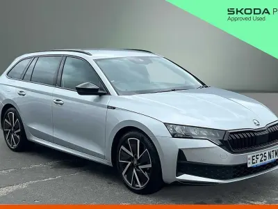 Used Skoda Octavia SportLine 150 HP (110 kW) 2025 Silver Estate