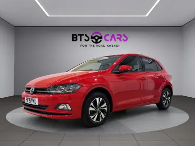 Used VW Polo Match 80 HP (58 kW) 2021 Red Hatchback