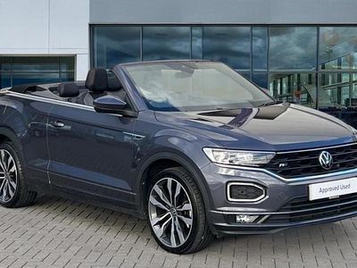 Grey Used 2021 VW T-Roc Cabriolet R-line Cabriolet | £20,825 (Fair price)