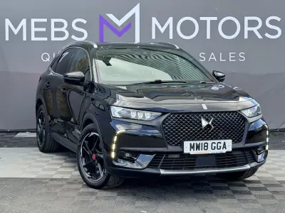 Usado DS Automobiles DS7 Crossback Performance 130 CV (95 kW) 2018 Negro SUV