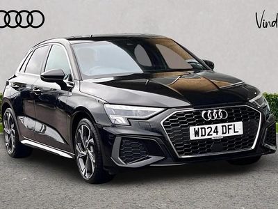 Black Used 2024 Audi A3 S-Line Hatchback | £24,389 (Fair price)